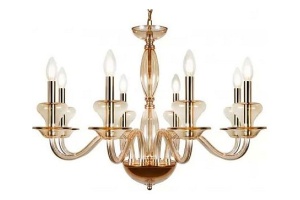 Подвесная люстра iLamp Mercury P9448-8 Gold