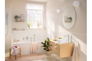 Смеситель для ванны с душем Hansgrohe Rebris S хром - 2