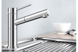 Смеситель для кухонной мойки Blanco Alta хром (515122) - 2