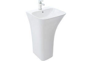 Раковина напольная Weltwasser WW LEERBACH 4543 GL-WT 45 белый (10000005492)