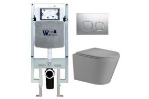 Комплект Weltwasser AMBERG 497 + SALZBACH 004 MT-GR + AMBERG RD-MT CR (10000006673)