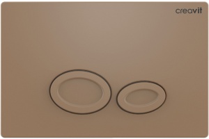 Кнопка смыва Creavit Drop, капучино