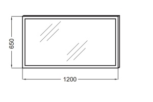 Зеркало Jacob Delafon EB1444 120 см - 3