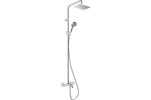 Душевая стойка Hansgrohe Vernis Shape 26284000 Showerpipe 230 1jet с термостатом, хром