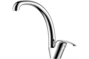 Смеситель для кухонной мойки Rossinka  хром (Y35-23U)