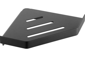 Полка Boheme New Venturo 10318-B угловая, черная матовая