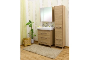 Шкаф-пенал Sanflor Ларго вяз швейцарский R - 3