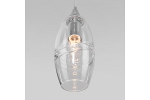 Подвесной светильник Eurosvet Lotus 50222/1 прозрачный - 2