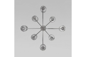 Люстра на штанге Eurosvet Pluto 60156/8 хром - 2