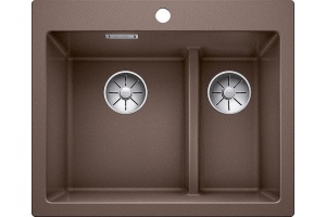 Мойка кухонная Blanco Pleon 6 Split кофе