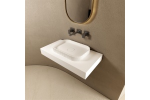 Раковина накладная ABBER Stein 50 белый (AS2602) - 2