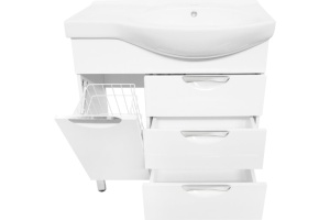 Тумба под раковину Style Line Жасмин 80 см (ЛС-00000526) - 3