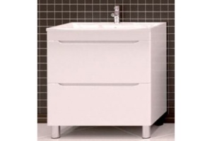 Тумба под раковину напольная Stella Polar Рианна 90 белая