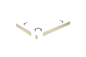 Экран для поддона RGW Acryl N/ST-21 Be 80x140 бежевый