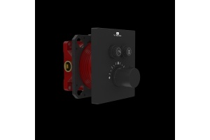 Смеситель для душа Vincea термостатический черный