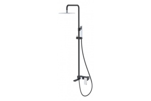 Душевая стойка Boheme Q черный хром