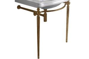 Консоль под раковину напольная Simas Arcade бронза