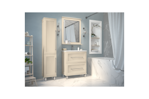 Зеркало Misty Марта 80х84 бежевое - 2