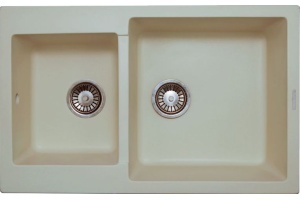 Мойка кухонная Lava D3 кремовая