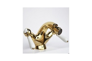 Смеситель для биде Magliezza Bianco золото (50109-do)