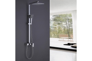 Душевая стойка Abber Daheim хром (AF8220) - 2