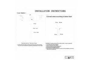 Подвесной светильник iLamp Drop 8121P AM - 2
