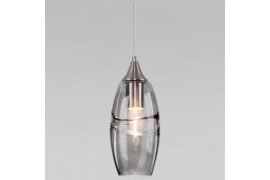 Подвесной светильник Eurosvet Lotus 50222/1 дымчатый