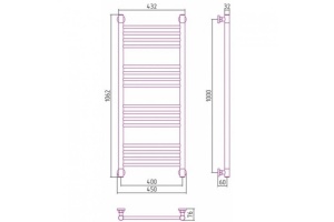 Полотенцесушитель водяной ДР 