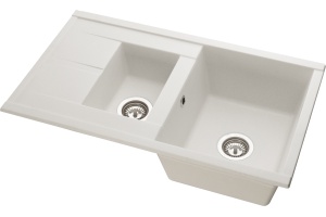 Мойка кухонная AQUATON Делия 87 жемчуг - 3