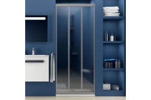 Душевая дверь в нишу Ravak ASDP3-80 Grape, профиль сатин