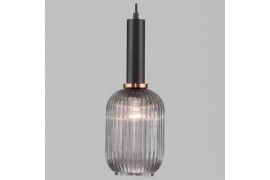 Подвесной светильник Eurosvet Bravo 50181/1 дымчатый