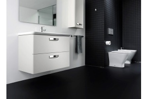 Тумба с раковиной Roca Gap 80 белый глянец - 2