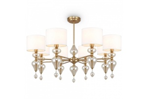 Люстра на штанге Freya Raise FR5369CL-08BS