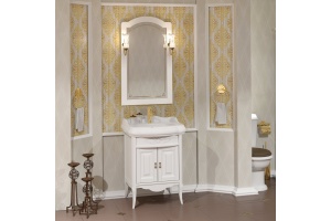 Мебель для ванной Opadiris Лоренцо 60 белая матовая