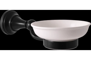 Мыльница подвесная Rav Slezak Morava черный матовый