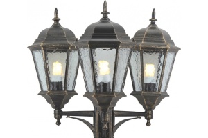 Фонарный столб Arte Lamp Genova A1207PA-3BN - 2