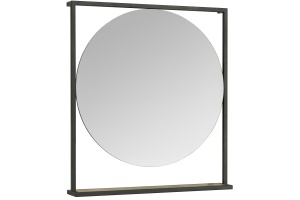 Зеркало Aquaton Лофт Фабрик 80 светлое дерево