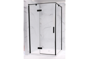 Душевой уголок Bravat Blackline 120х80х195, L