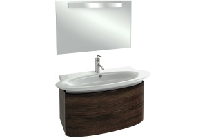 Тумба для комплекта Jacob Delafon Presquile 100 палисандр, 2 ящика - 2