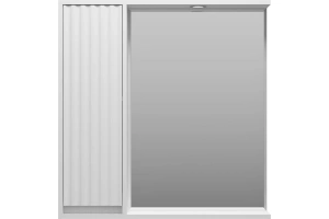 Зеркало Brevita Balaton 80 L, белое (BAL-04080-01-Л) - 3