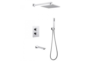 Душевая система Abber Weiss Insel хром (AF8050)