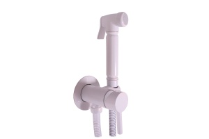 SE843/1B SEINA - смеситель для биде, скрытый монтаж, БЕЛЫЙ ГЛЯНЦЕВЫЙ