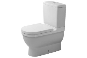 Унитаз напольный Duravit Starck 3 с крышкой, белый (0128090000)