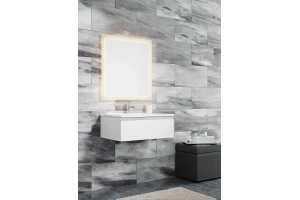 Тумба под раковину Sanvit Авеню-1 70 белый глянец - 2