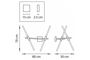 Бра Lightstar Struttura 742627 - 2
