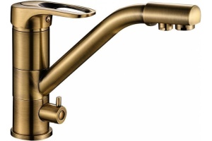 Смеситель Steel Hammer SH 321 BRONZE для кухонной мойки