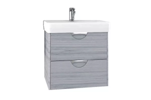 Тумба с раковиной Aquaton Сильва 60 светлое дерево