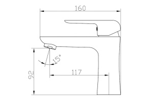 Смеситель Kaiser Glory 69111 для раковины, белый - 2