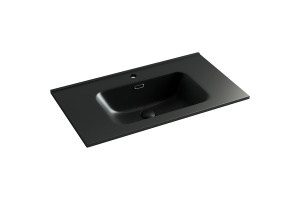 Накладная раковина Ceramica Nova Element 81х46 черная матовая