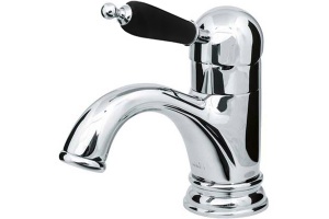 Смеситель для раковины Boheme Tradizionale хром с черной керамикой